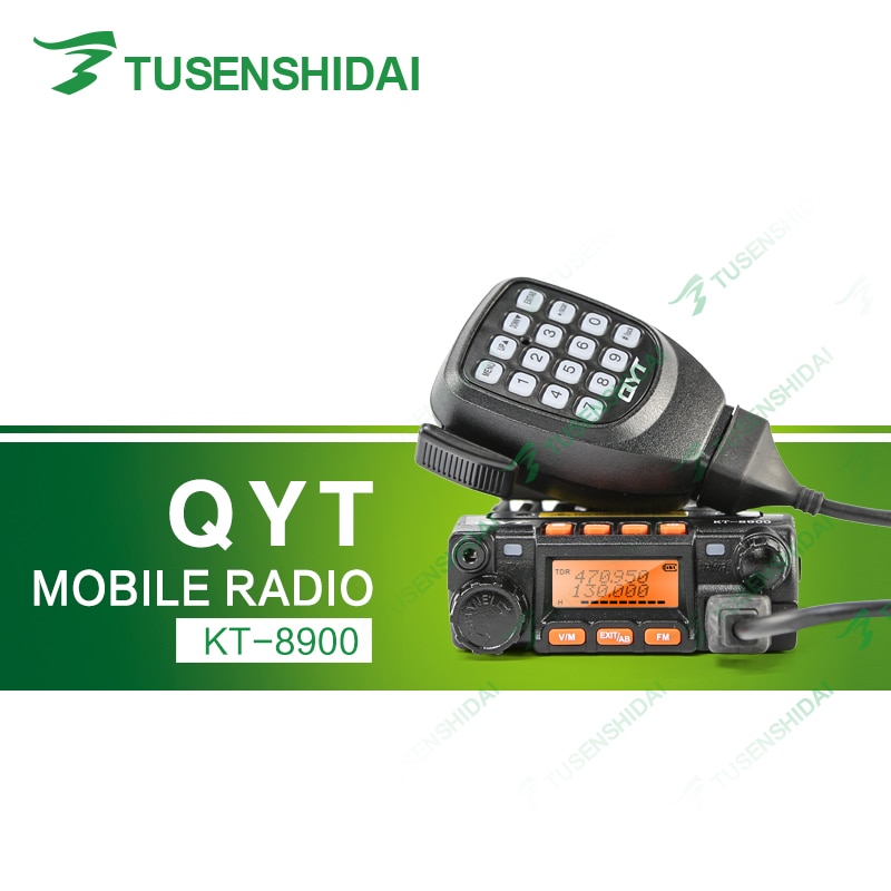 QYT KT8900 LCD  Walky Talky VHF UHF    ڵ   KT-8900 + α׷ ̺
